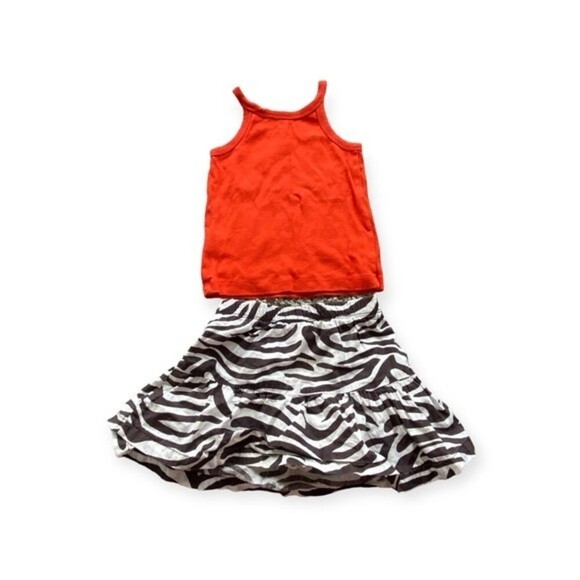 Carter's Toddler Zebra Skirt Set, Size 3T - Picture 2 of 5